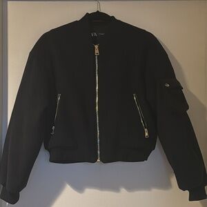 Wool Bomber Jacket